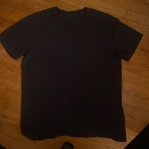 lululemon dryfit shirt. black. large